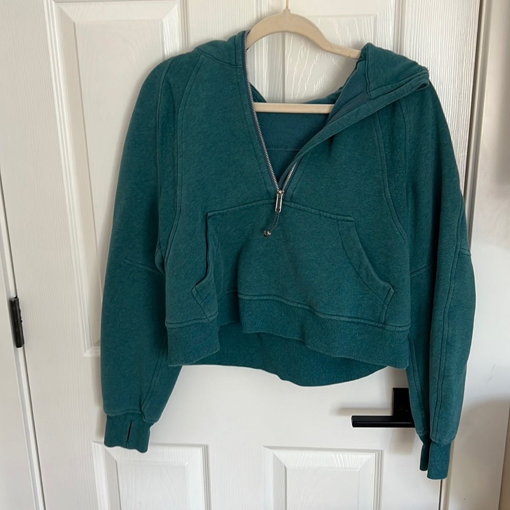 Lululemon scuba oversized half-zip hoodie